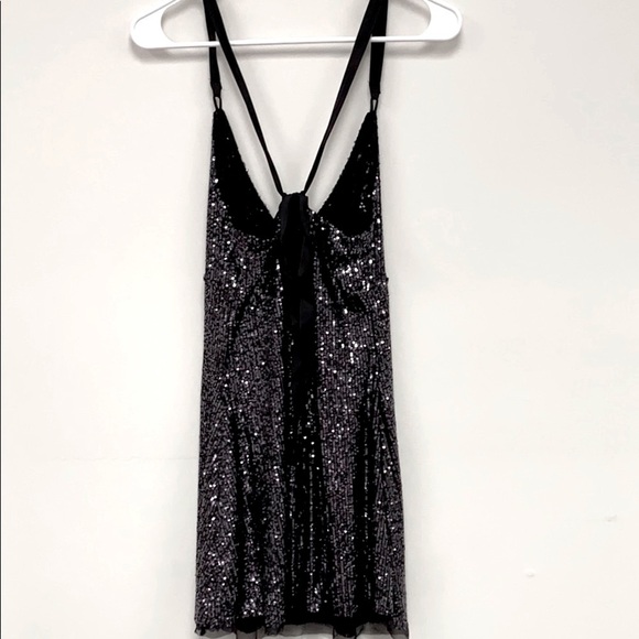 Free People Gold Rush Sequin Mini - Picture 14 of 14